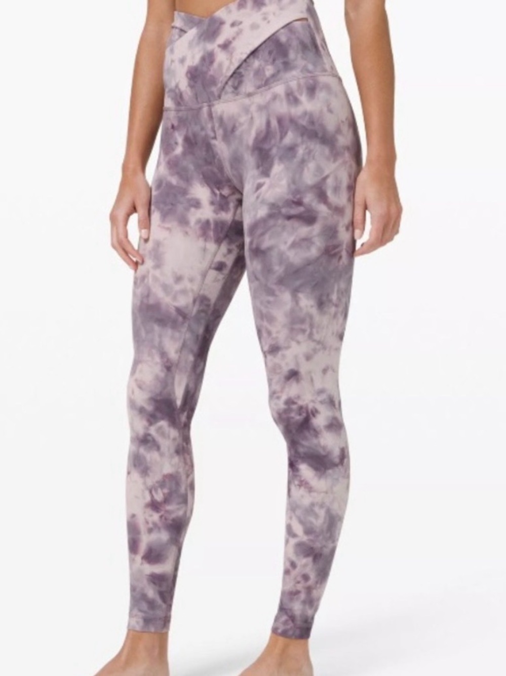 lululemon athletica Purple Tie-Dye High-Rise Leggings